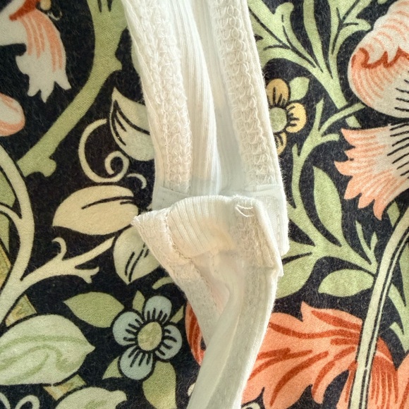 Zara NWOT White Poplin Ruffles Cotton Ribbed Bodysuit - Picture 3 of 4